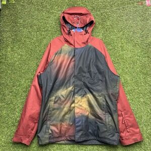 Oakley Skiing Snowboard Jacket Mens Large FN Dry 10K Biozone Regular Fit Winter